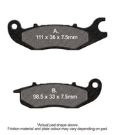 EBC Disc Brake Pads - SFA375